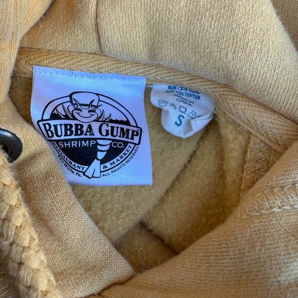 Bubba Gump S Pullover Hoodie NY Times Square Flaws - Picture 9 of 9